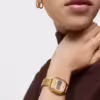 Reloj digital con brazalete de acero dorado D-Logo Mini - Imagen 3
