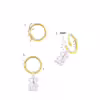 Reloj analógico con brazalete de acero y caja de acero IPG dorado TOUS Hold Oval - Imagen 4