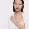 Reloj analógico con brazalete de acero y caja de acero IPG dorado TOUS Hold Oval - Imagen 3