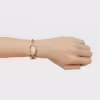 Reloj analógico con brazalete de acero y caja de acero IPG dorado TOUS Hold Oval - Imagen 2