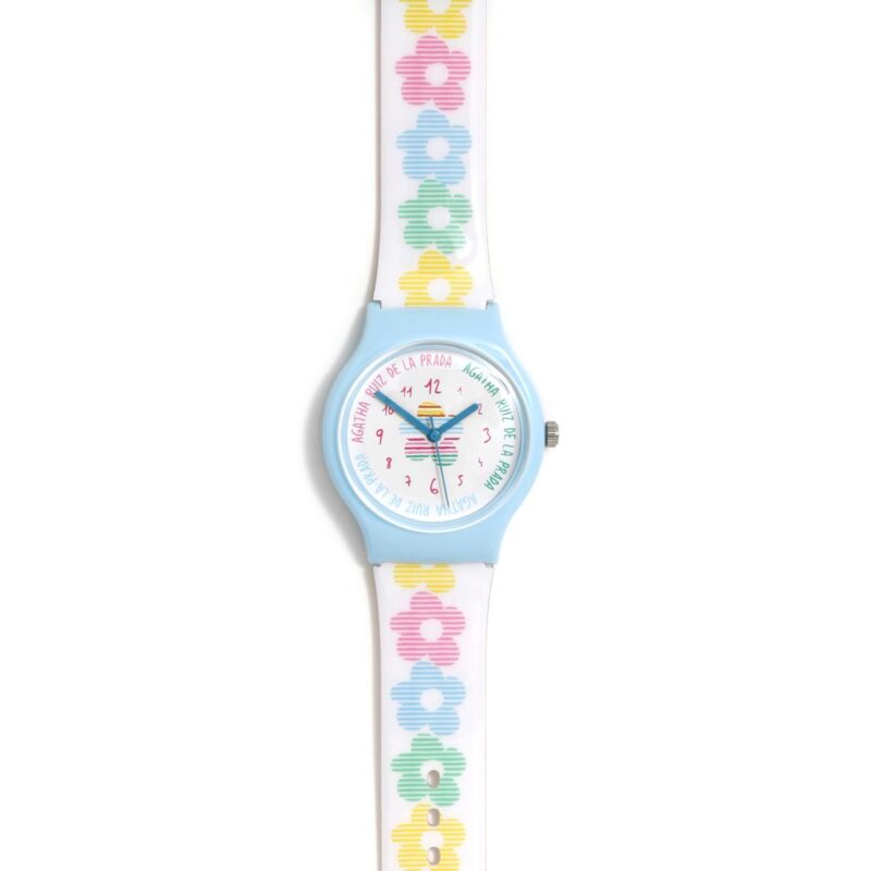 Reloj Agatha Ruiz de la Prada flores multicolor