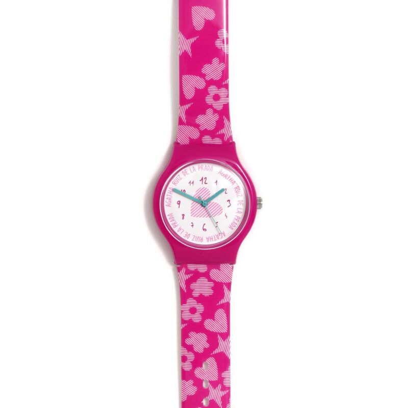 Reloj Agatha Ruiz de la Prada estampado color fucsia