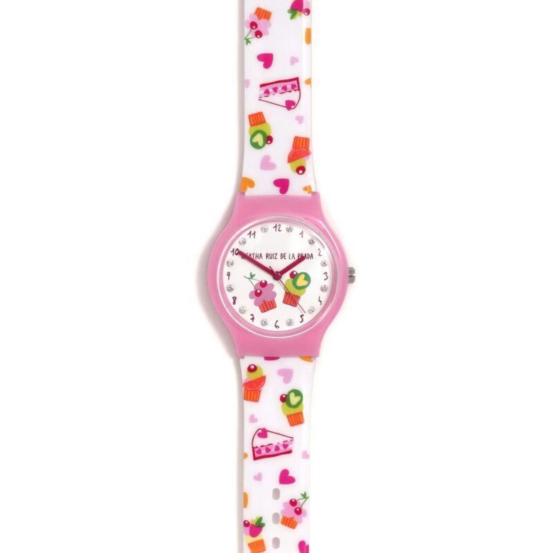Reloj Agatha Ruiz de la Prada cupcakes y circonitas