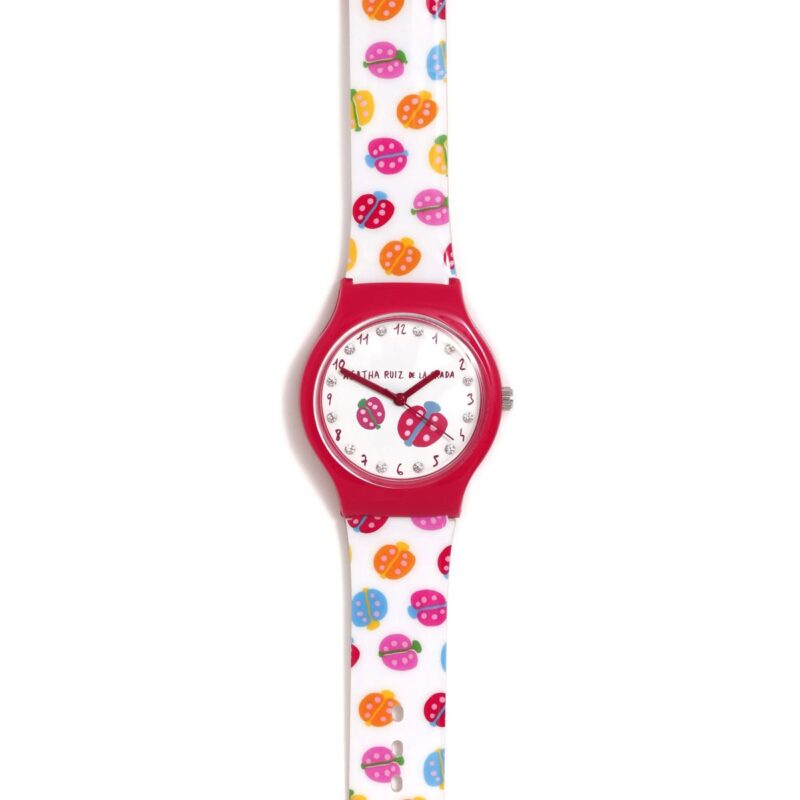Reloj Agatha Ruiz de la Prada mariquitas y circonitas