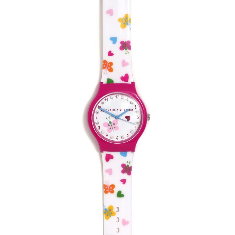 Reloj Agatha Ruiz de la Prada mariposas y circonitas