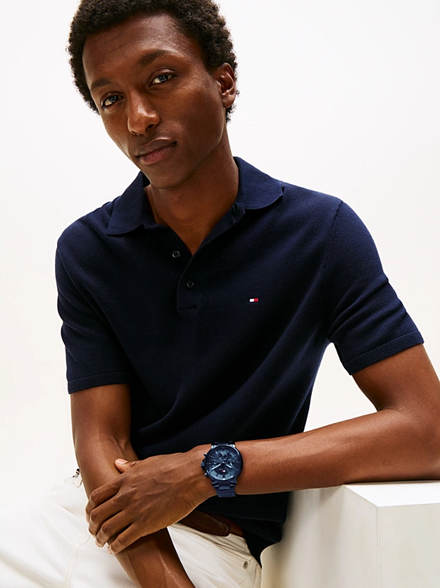 Reloj Tommy Hilfiger cronógrafo IP azul - Imagen 2