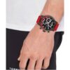 Reloj Tommy Hilfiger acero multifunción silicona roja - Imagen 2