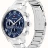 Reloj Tommy Hilfiger acero multifunción esfera azul Thoxf - Imagen 2