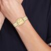 Reloj Tommy Hilfiger acero rectangular dorado - Imagen 2