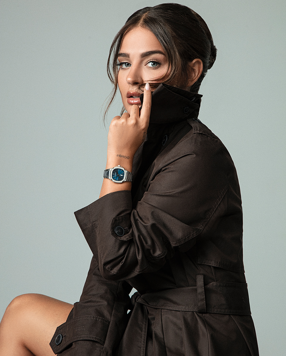 Reloj Viceroy señora acero con forma octogonal azul Laura Escanes - Imagen 3