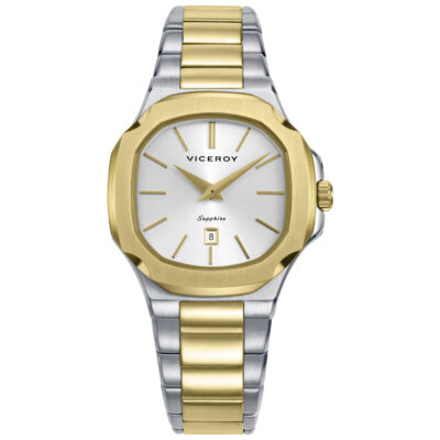 Reloj Viceroy señora acero con forma octogonal bicolor Laura Escanes