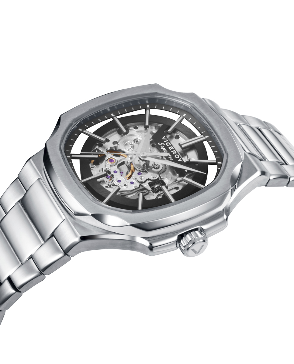 Reloj Viceroy hombre acero con forma octogonal automático - Imagen 2