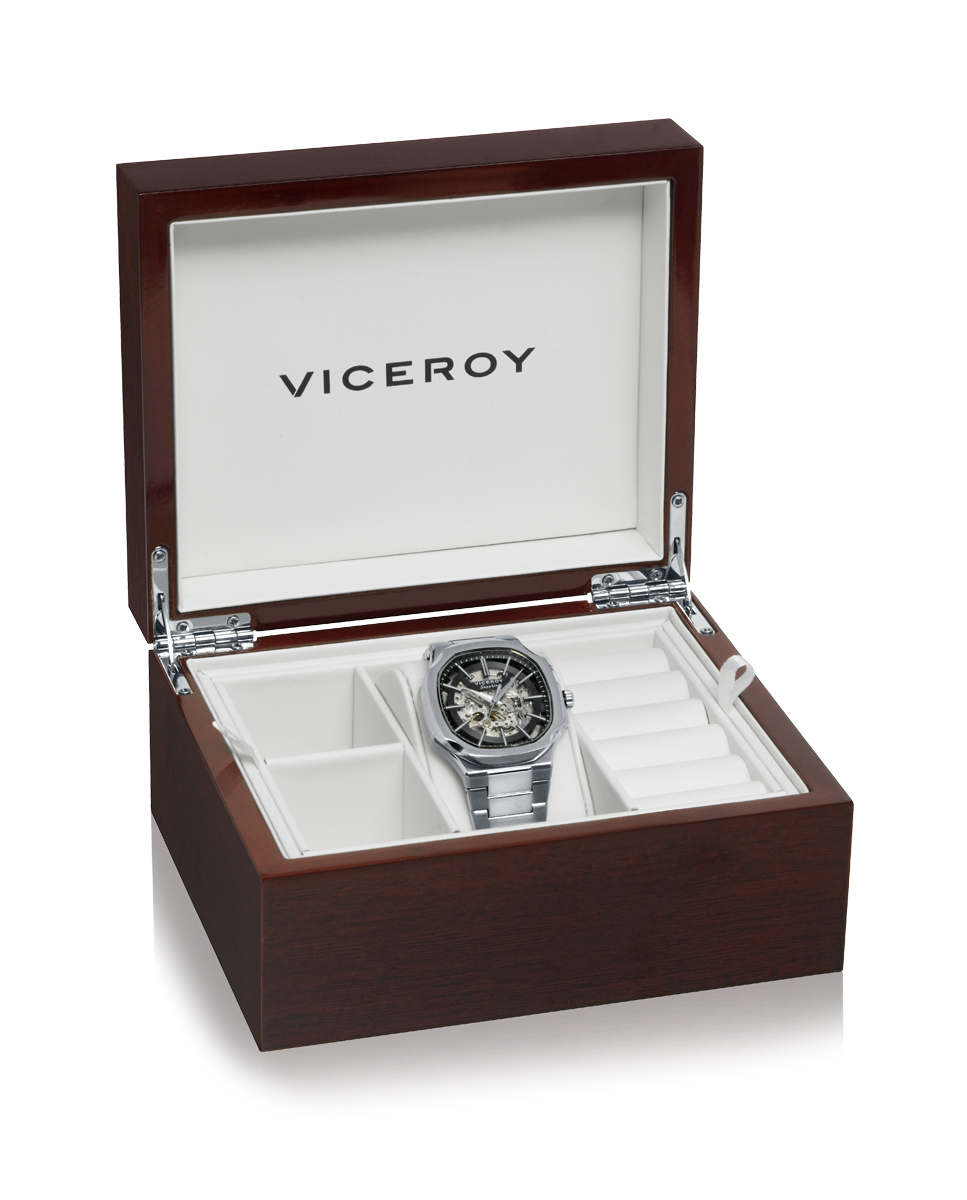 Reloj Viceroy hombre acero con forma octogonal automático - Imagen 5