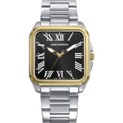Reloj Mark Maddox hombre bicolor números romanos