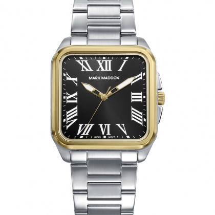 Reloj Mark Maddox hombre bicolor números romanos