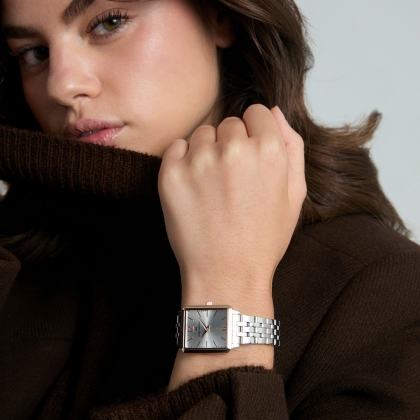 Reloj Mark Maddox esfera rectangular bitono - Imagen 2