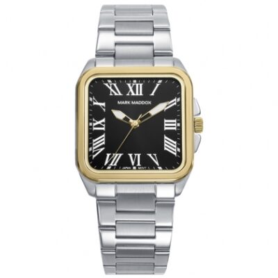 Reloj mujer Mark Maddox bicolor números romanos
