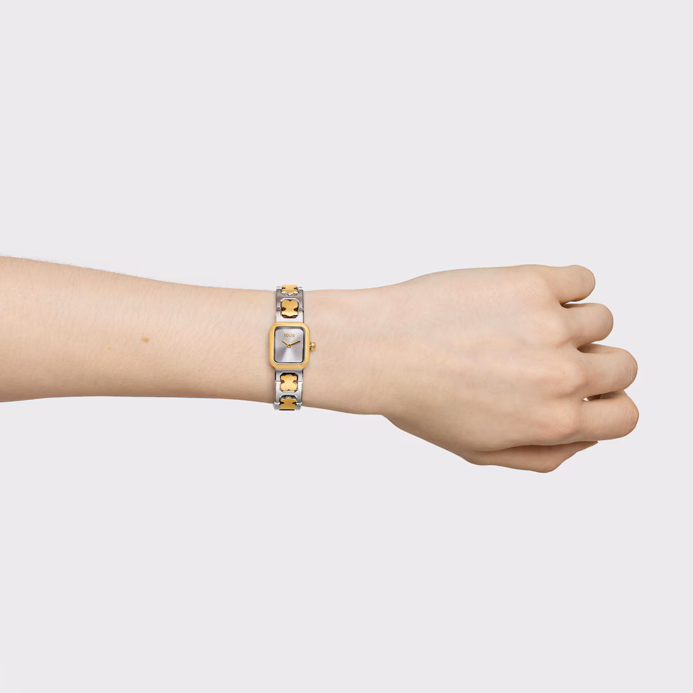 Reloj TOUS analógico acero bicolor Icon Time - Imagen 2