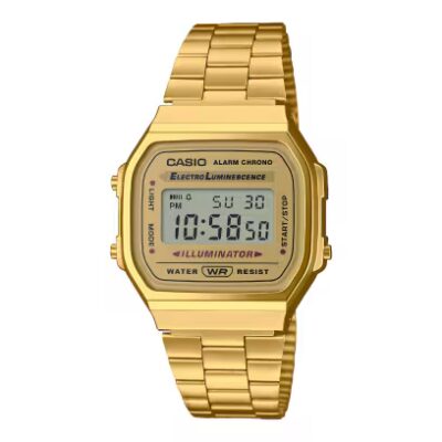 Reloj Casio Iconic unisex dorado
