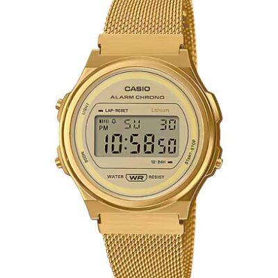 Reloj Casio round unisex dorado