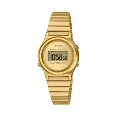 Reloj Casio mini collection dorado redondo