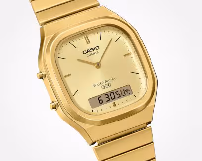 Reloj Casio unisex Edgy Collection acero dorado - Imagen 4